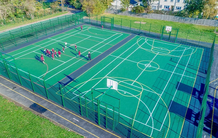 sports court construction UAE