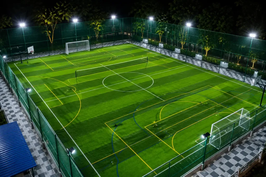 sports court construction UAE